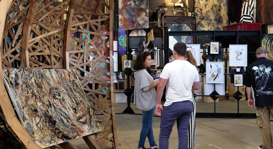 Tableaux exposés à Trilport